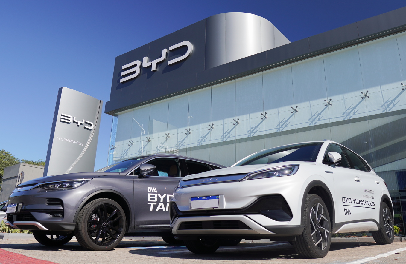 BYD DVA Florianópolis, the 100th BYD dealership opened in Brazil 