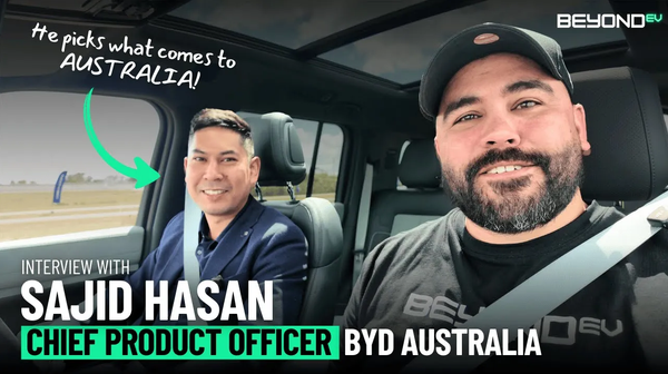 Interview with SAJID HASAN - BYD AUSTRALIA Chief Product Officer